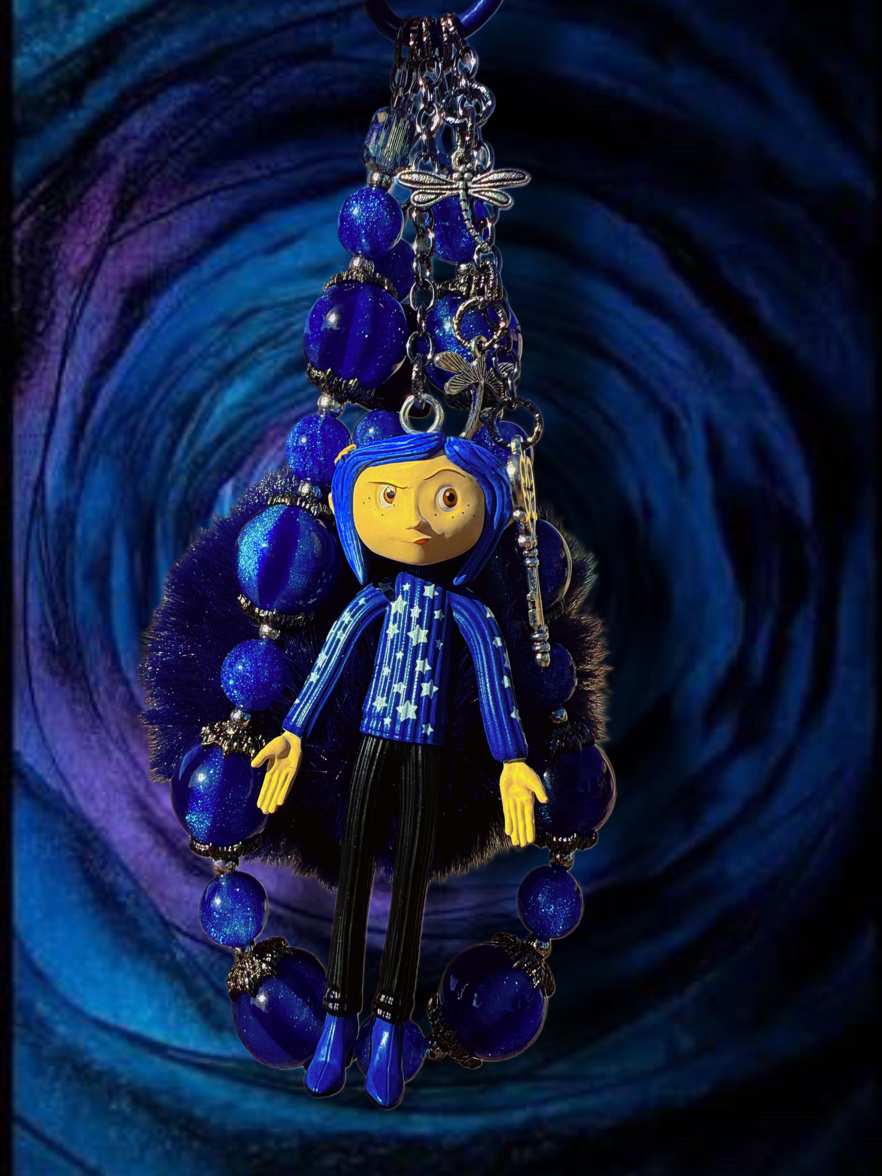 Coraline charms 💙🌀