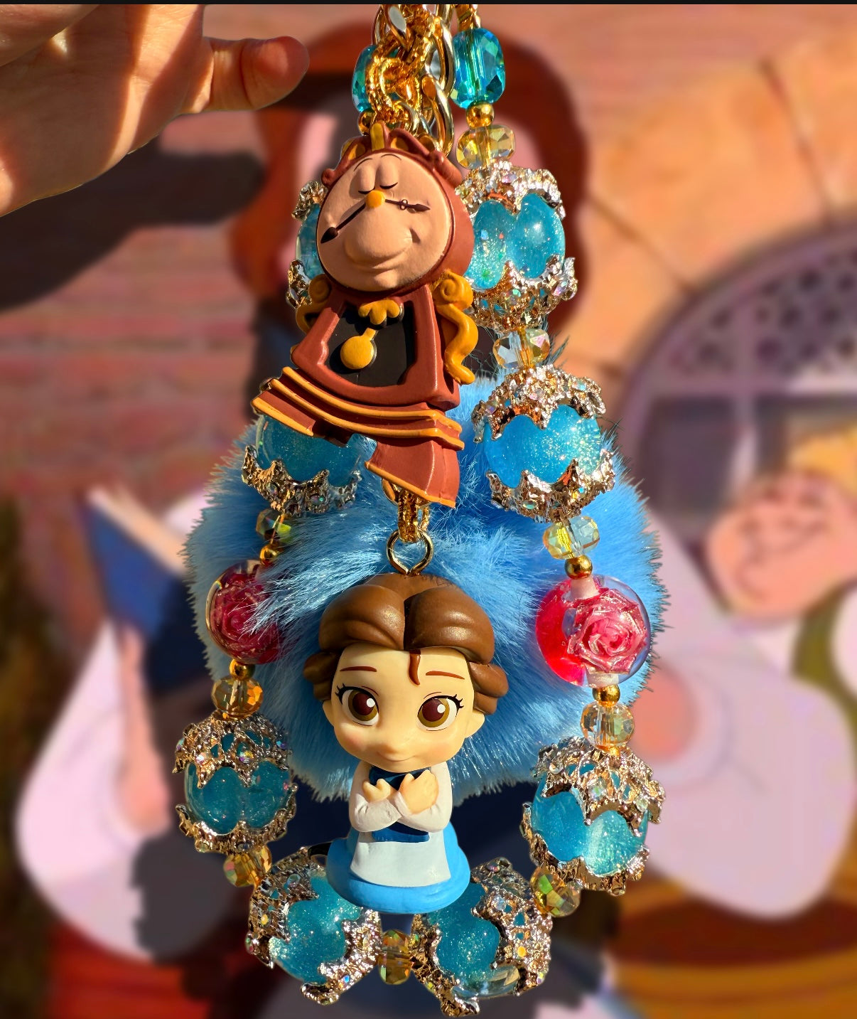 Belle & cogsworth 📚💙✨