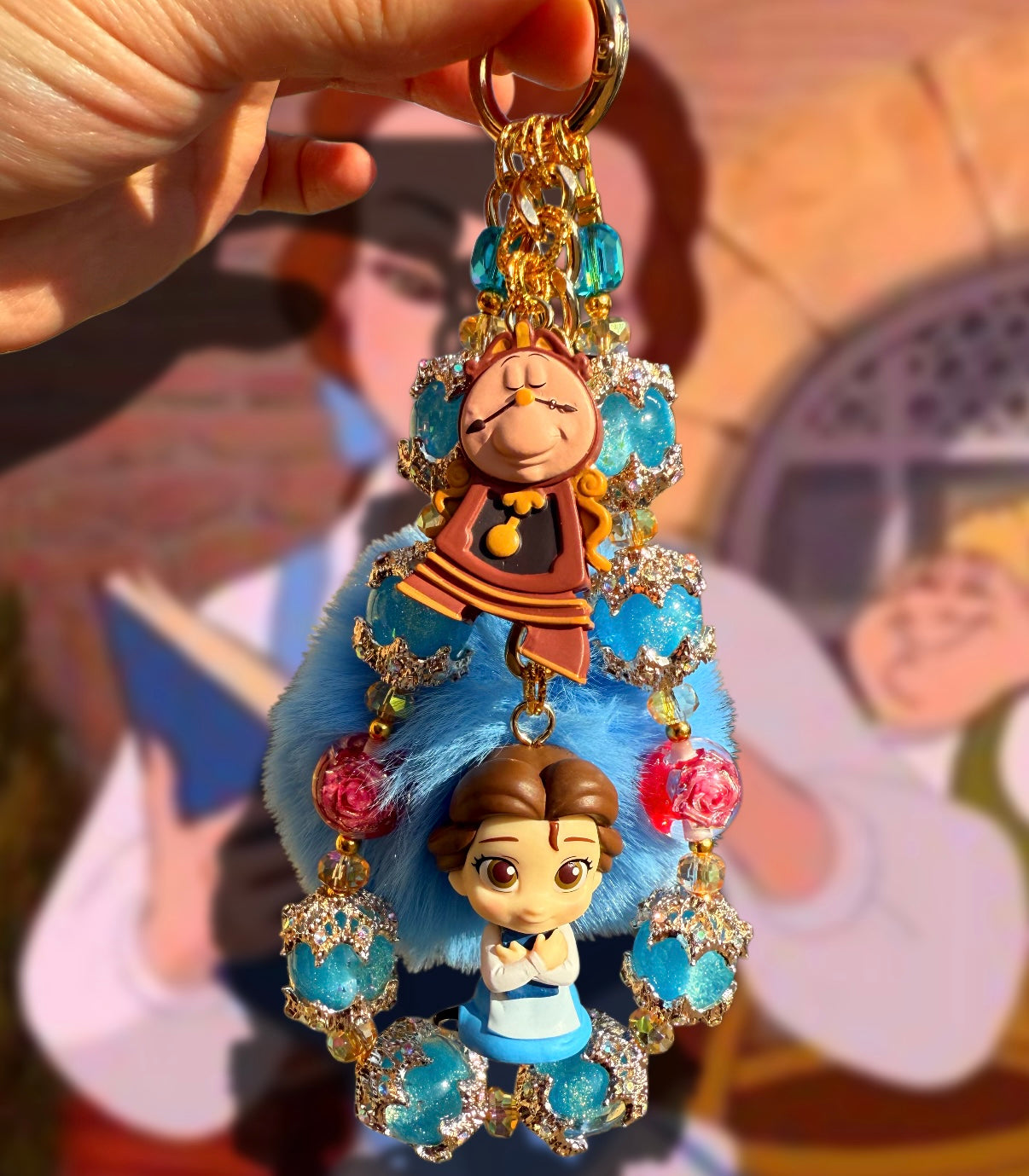 Belle & cogsworth 📚💙✨