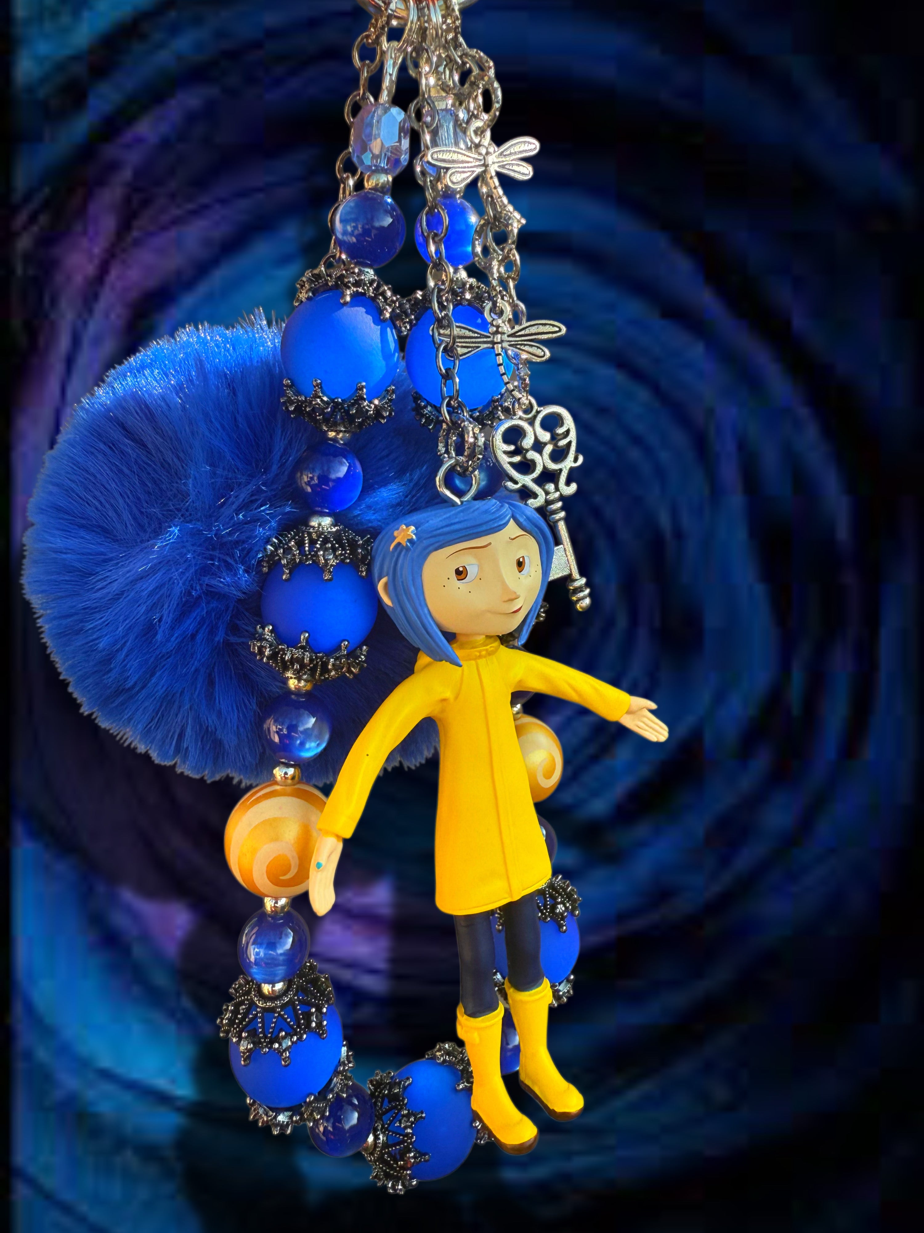 Coraline charms 💙🌀