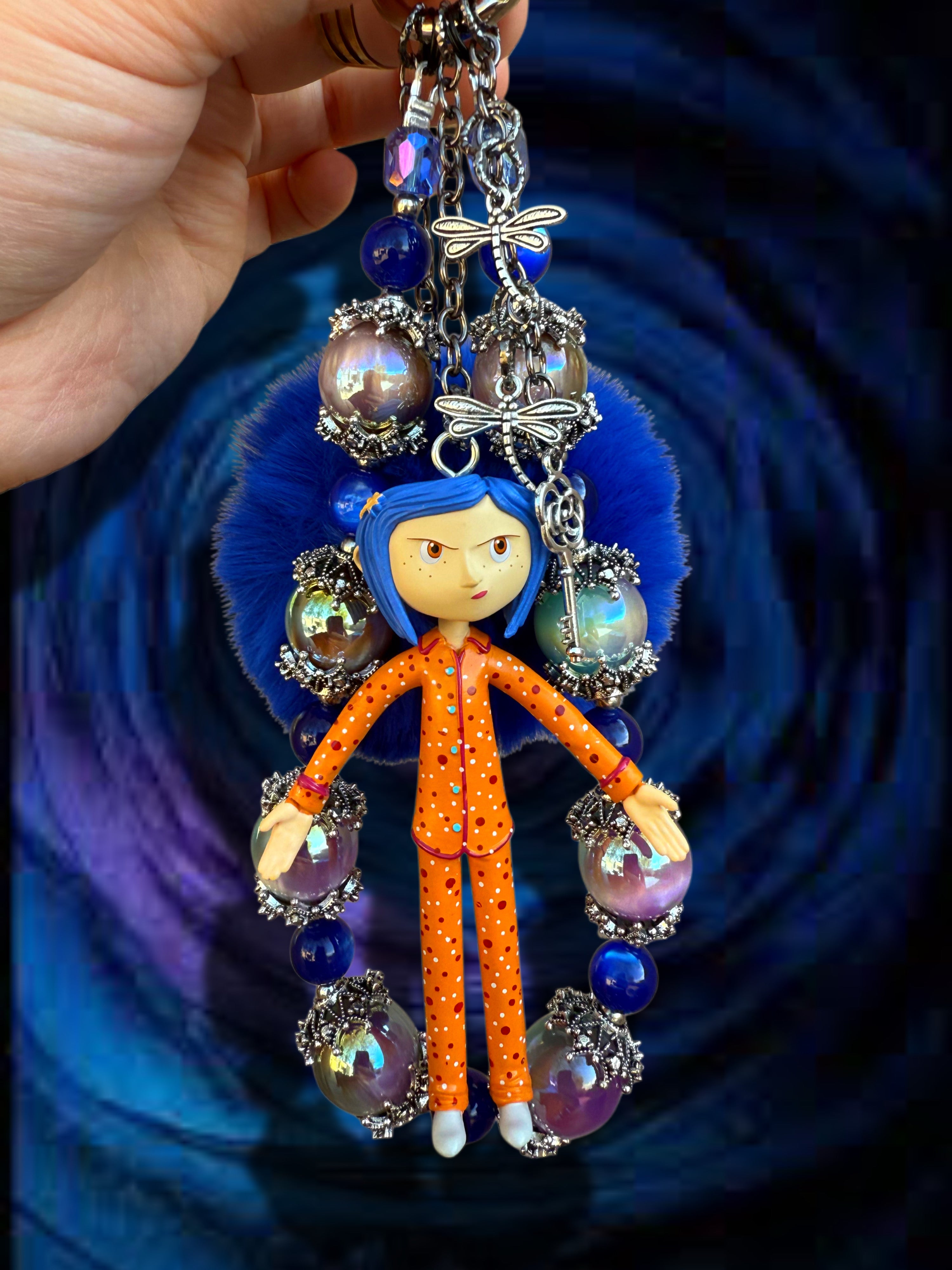 Coraline charms 💙🌀
