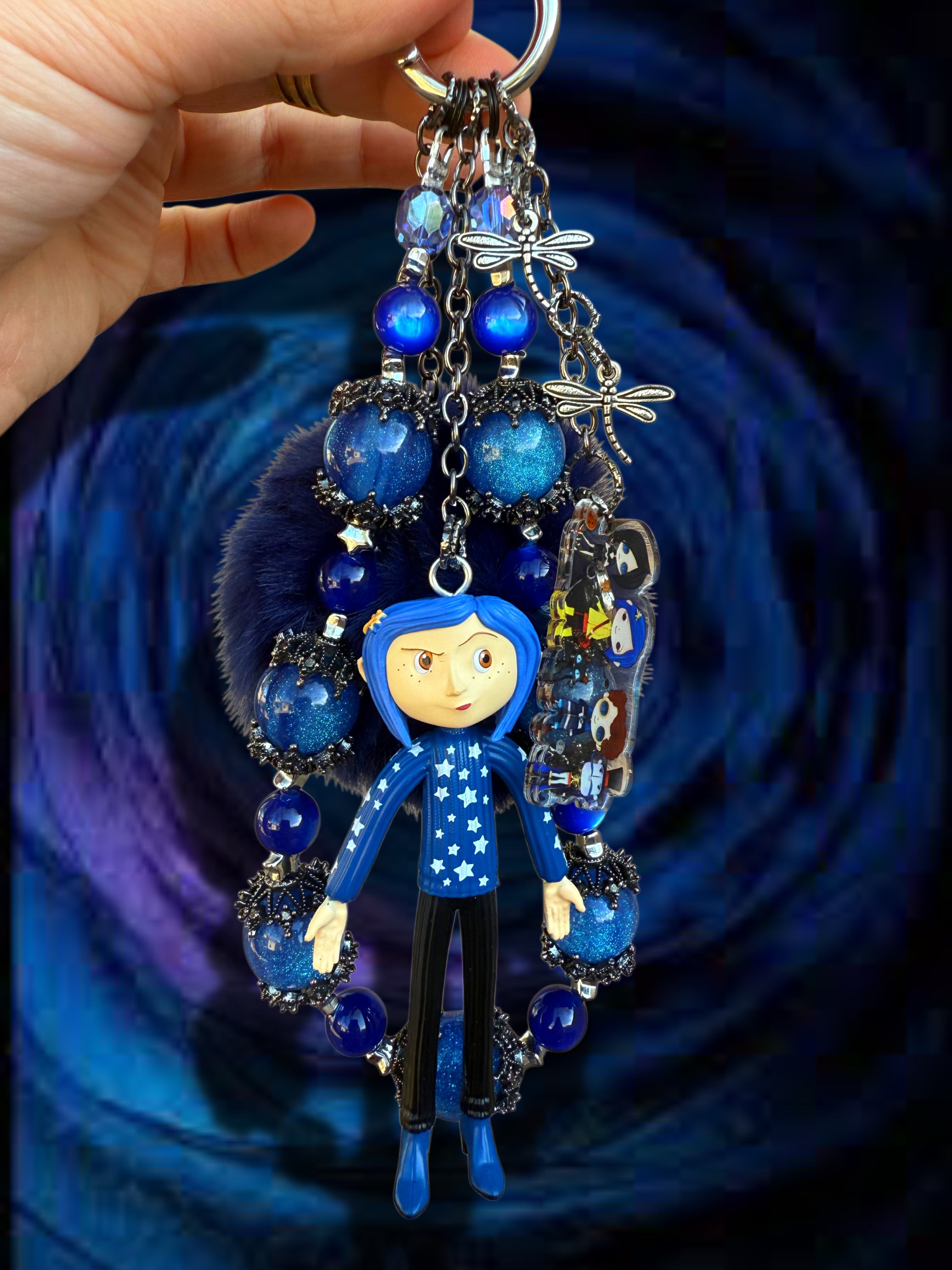 Coraline charms 💙🌀