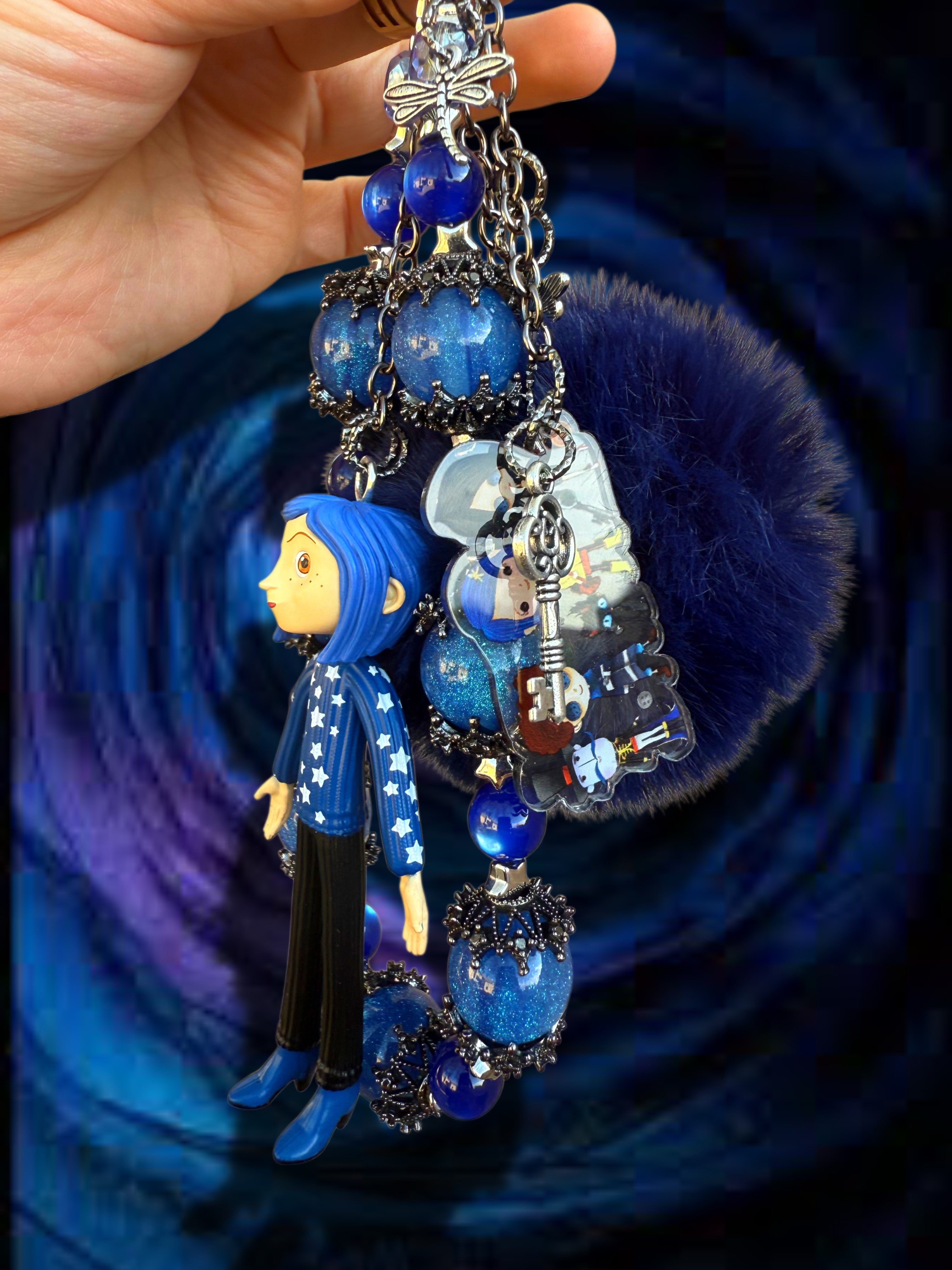 Coraline charms 💙🌀
