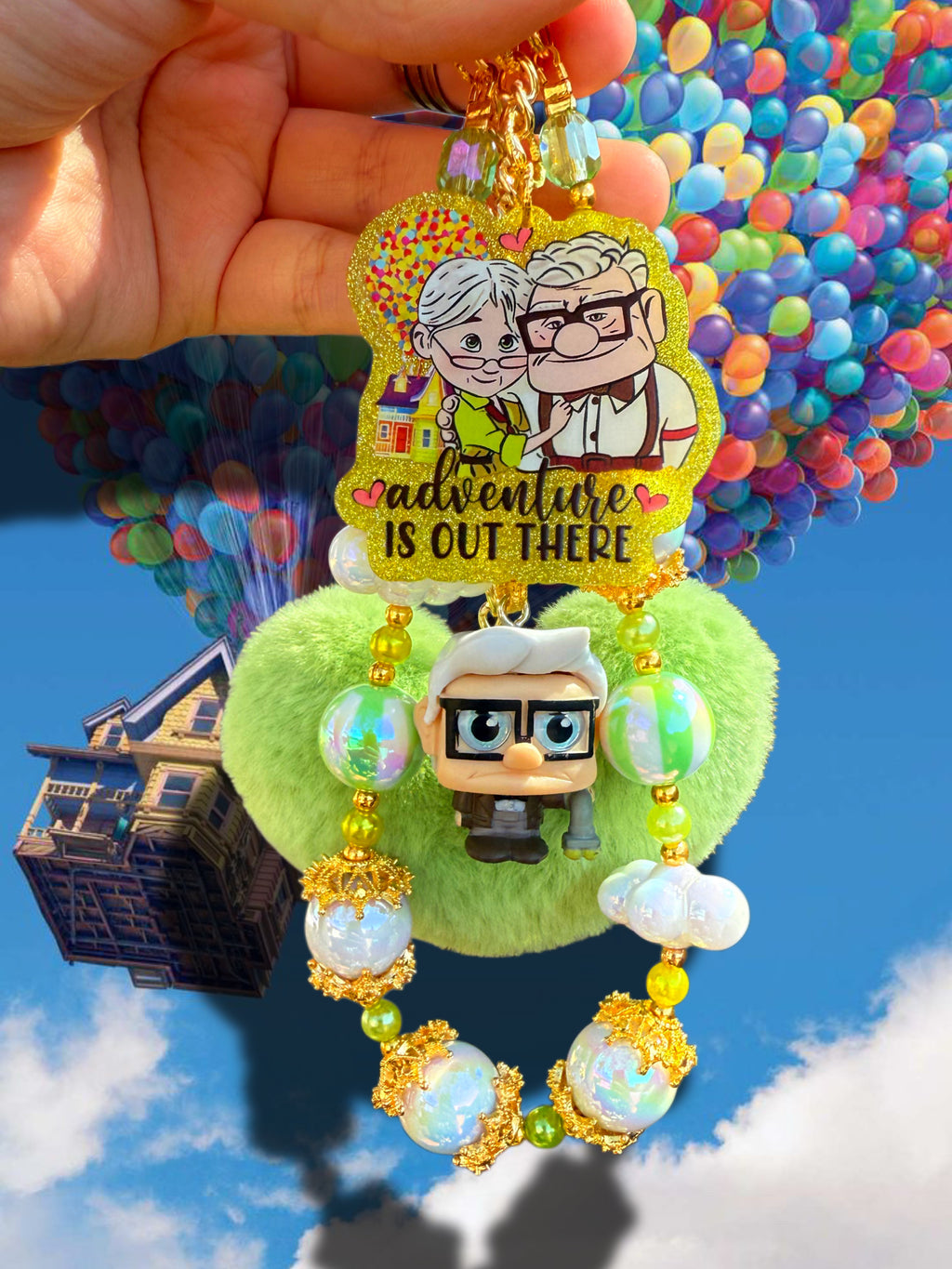 Adventure is out there charm 💚✨