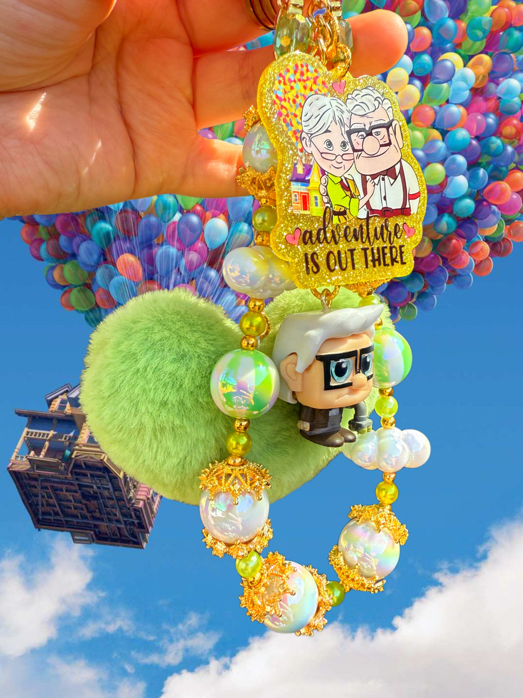 Adventure is out there charm 💚✨