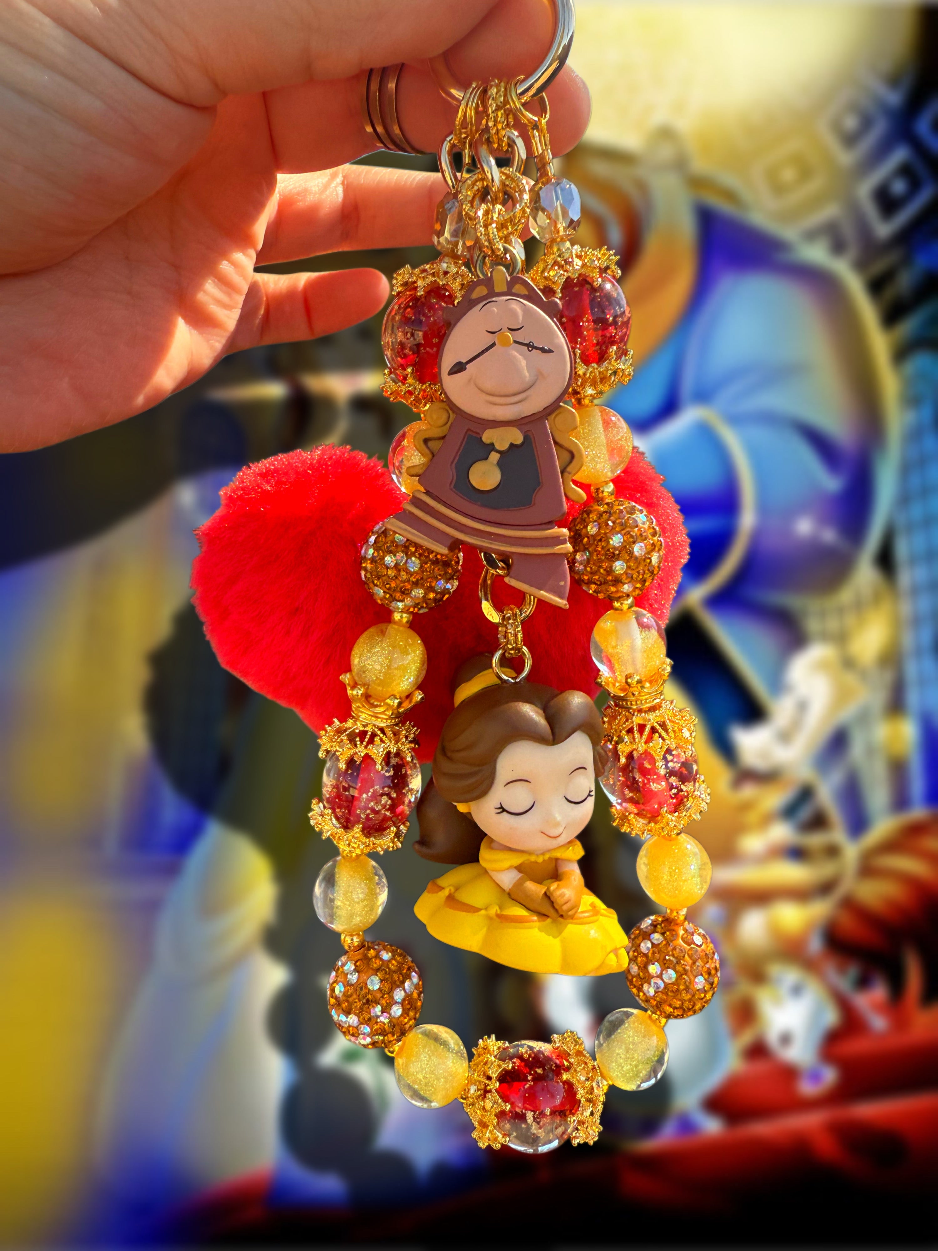 Belle & cogsworth ❤️