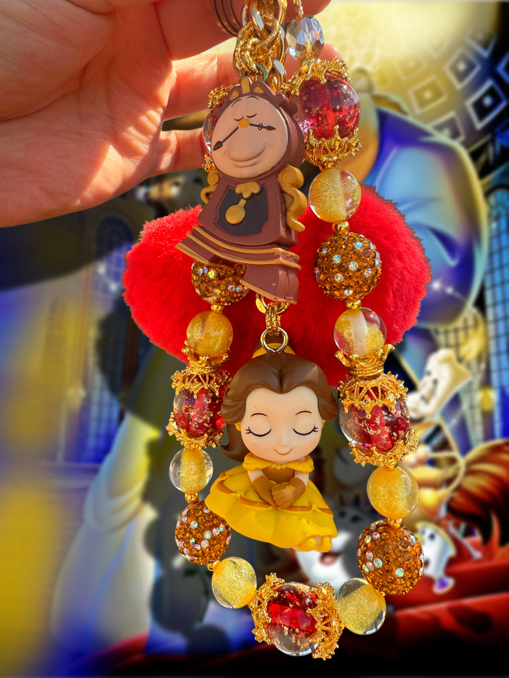 Belle & cogsworth ❤️
