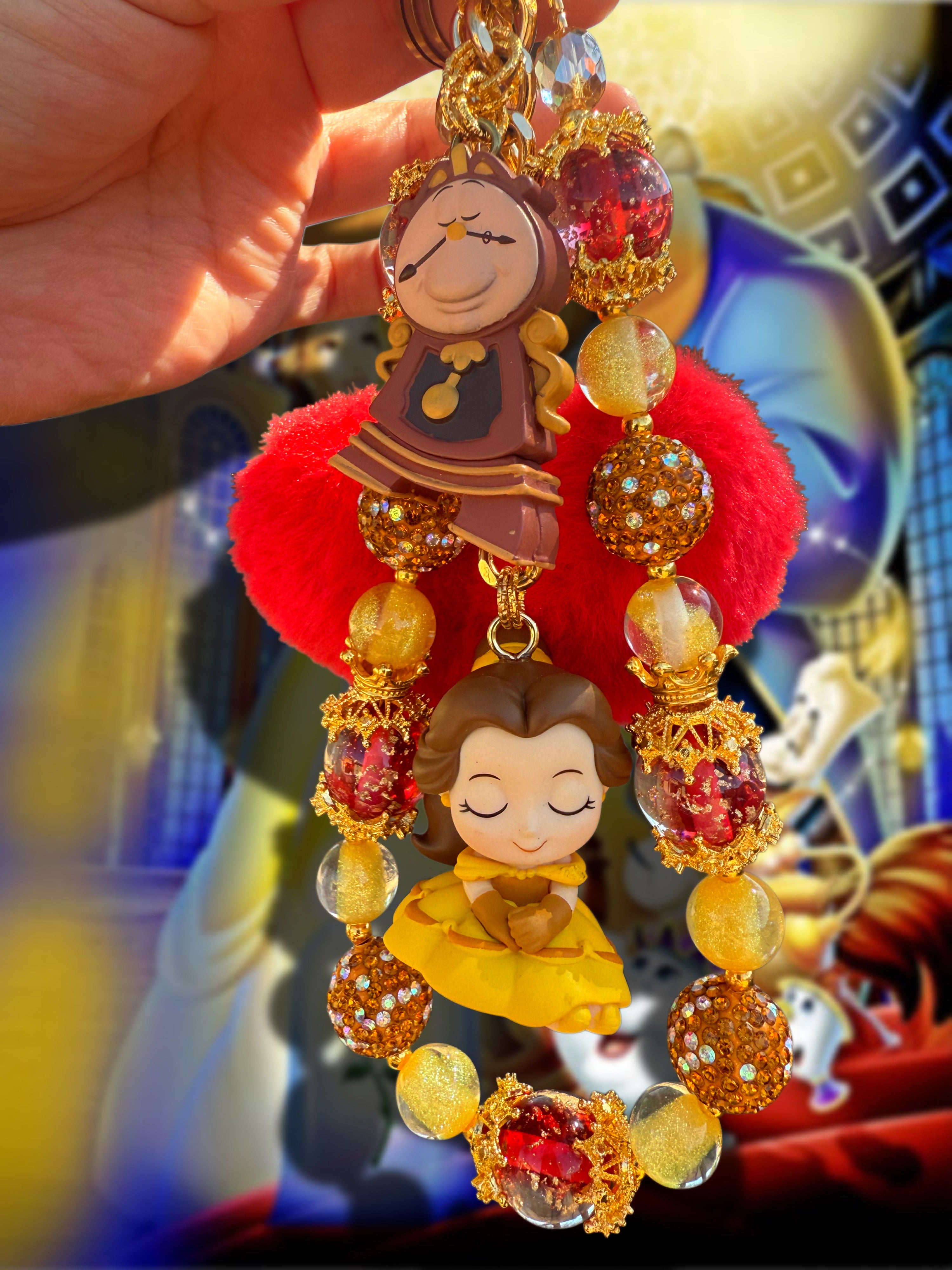 Belle & cogsworth ❤️