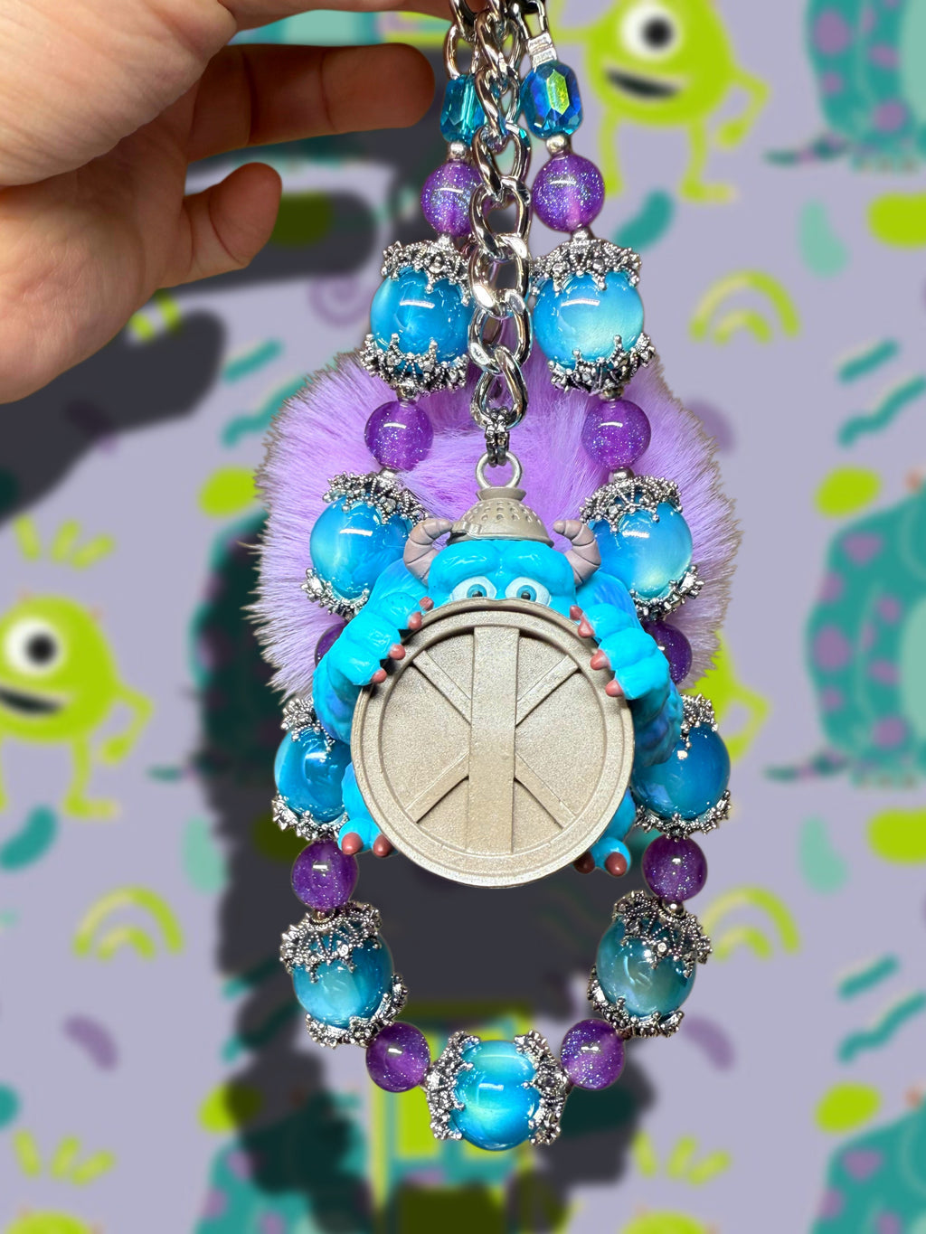 Monsters inc charms 💚💙