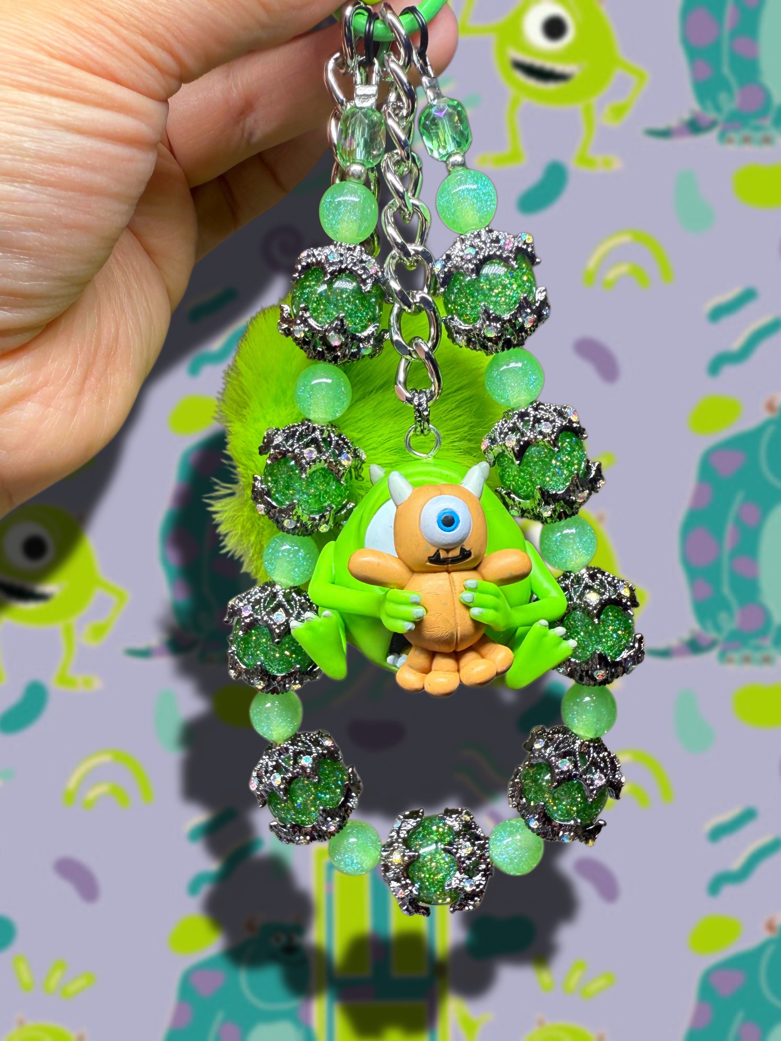 Monsters inc charms 💚💙
