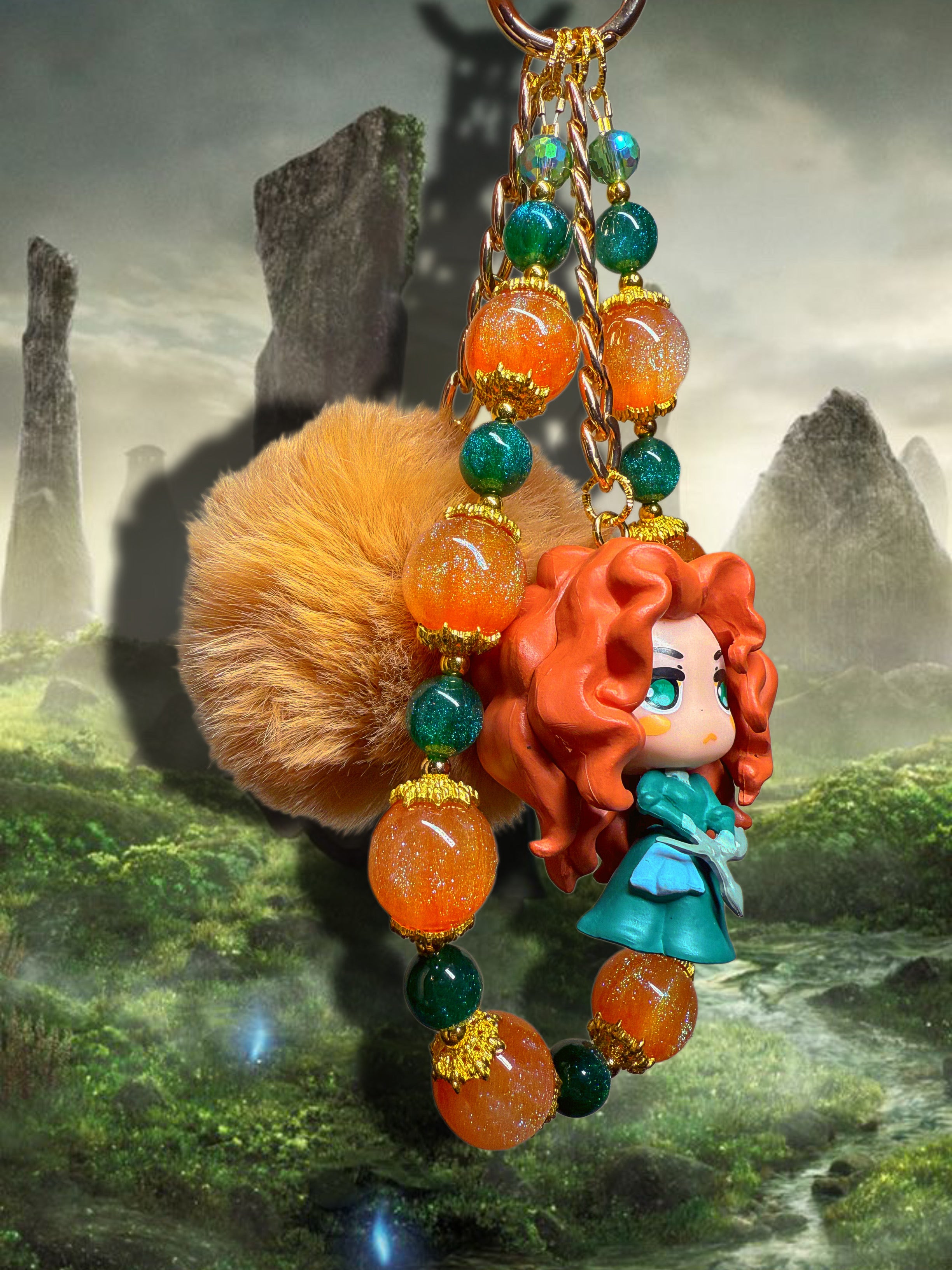 Merida “Brave” charm