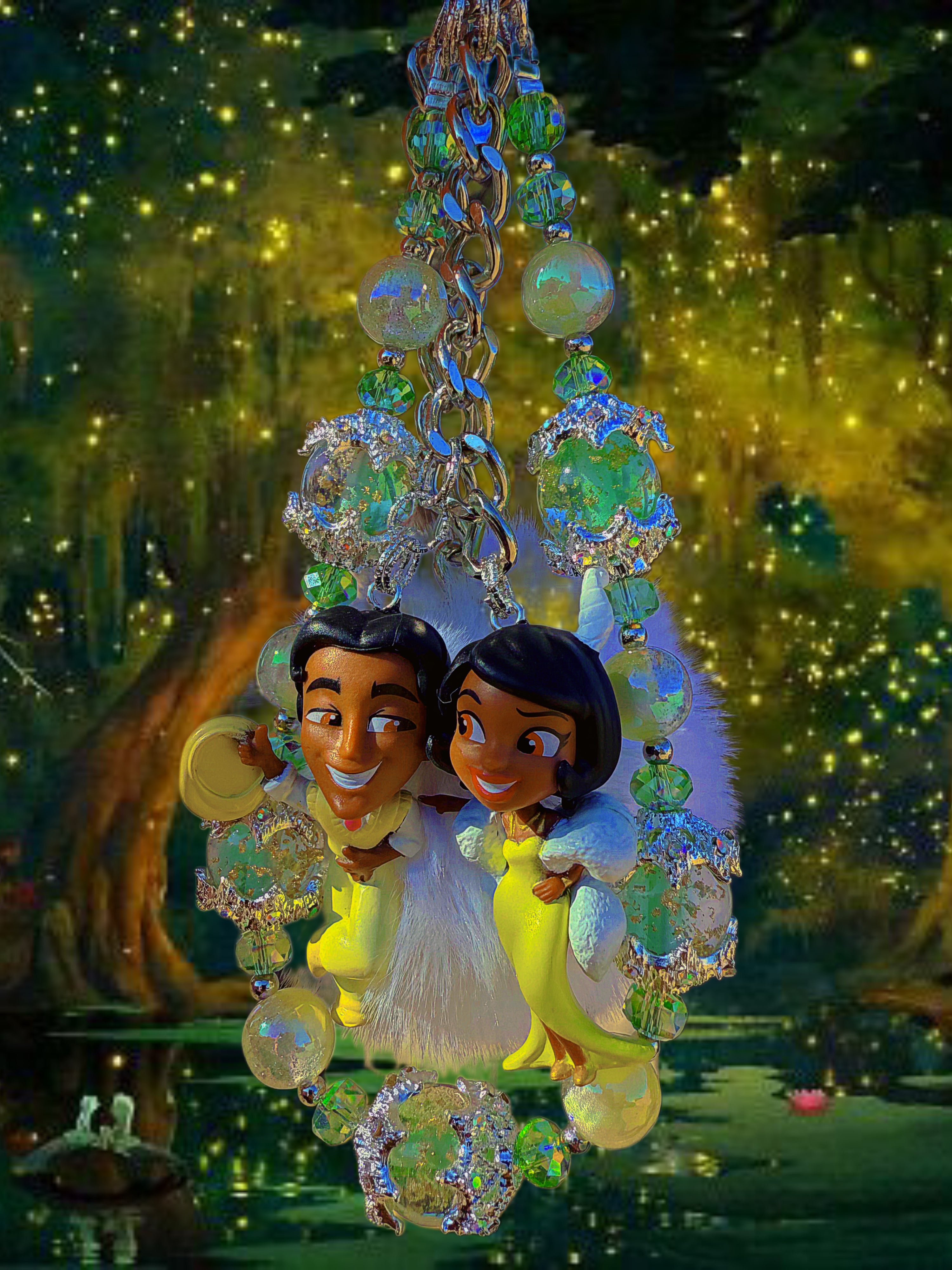 Tiana & Naveen charm 💚✨