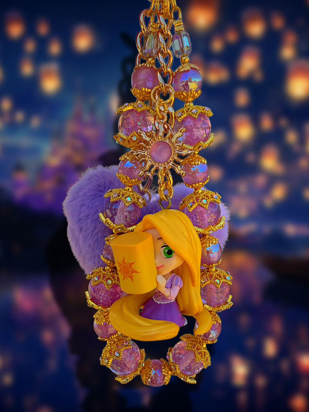 Rapunzel charm 💜✨