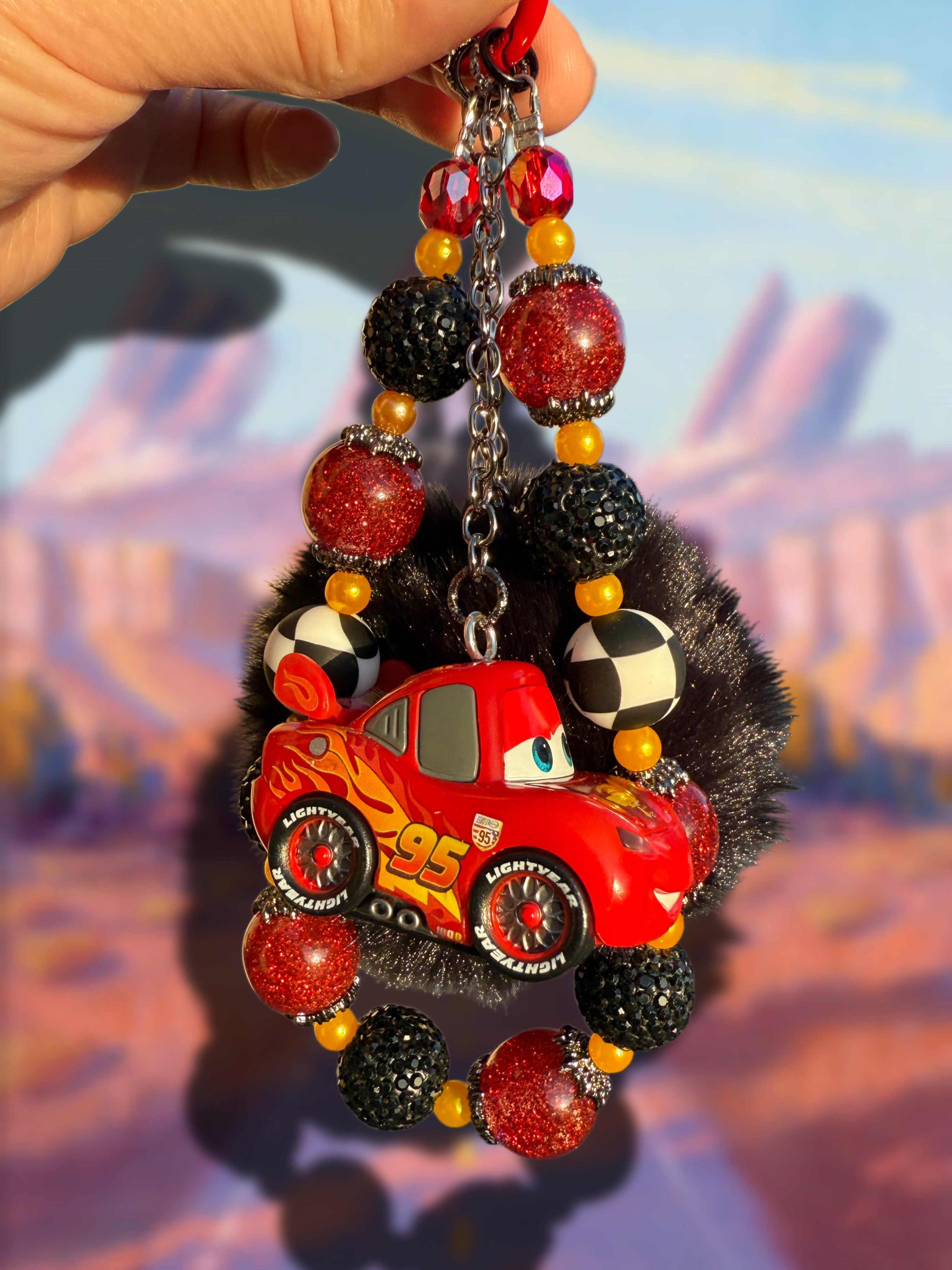 Lighting McQueen charm🏁✨
