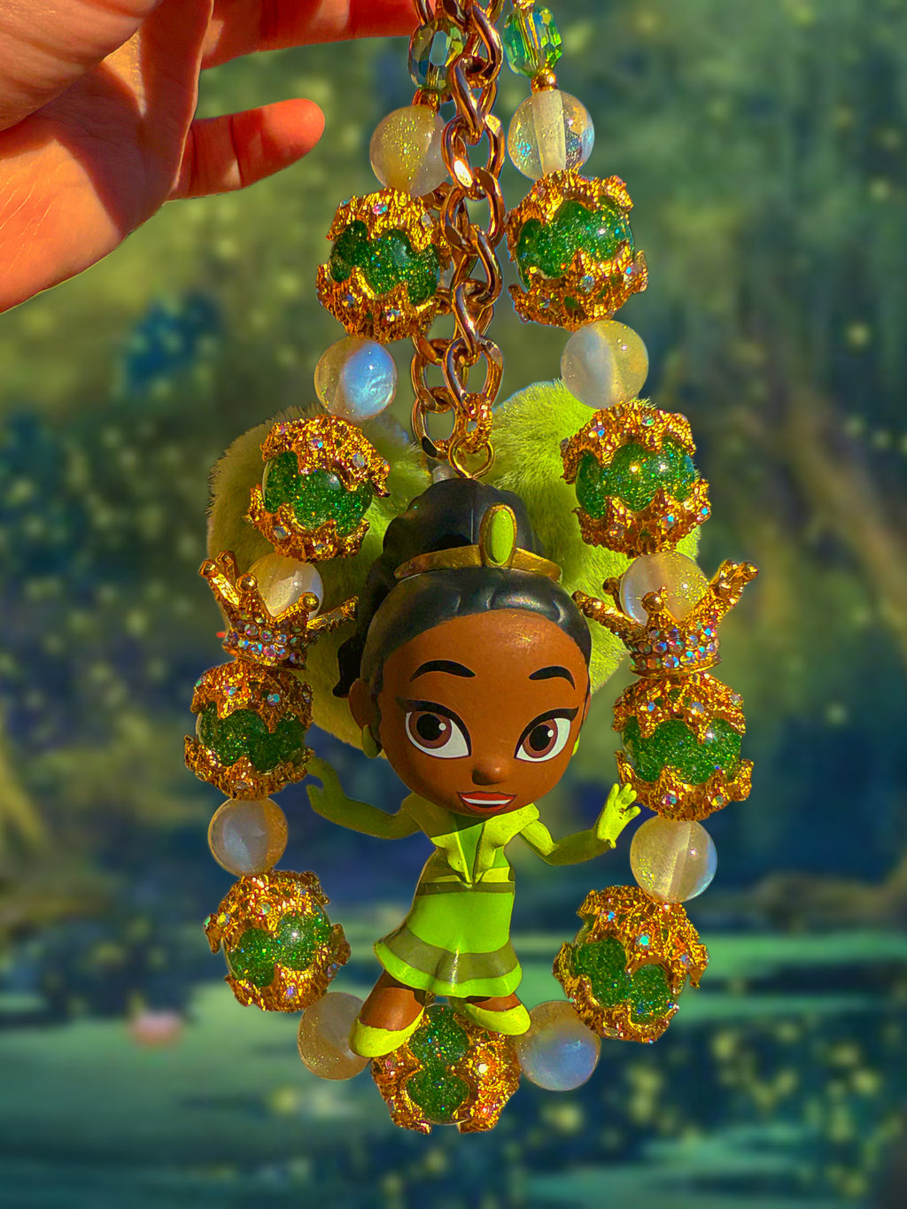 Princess Tiana charm 💚✨