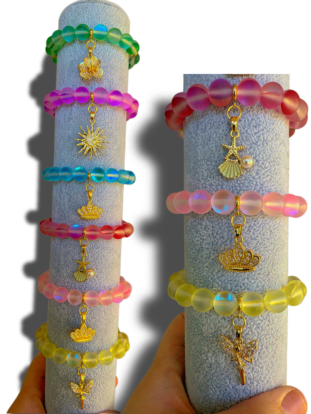 Aura Quartz Bracelets