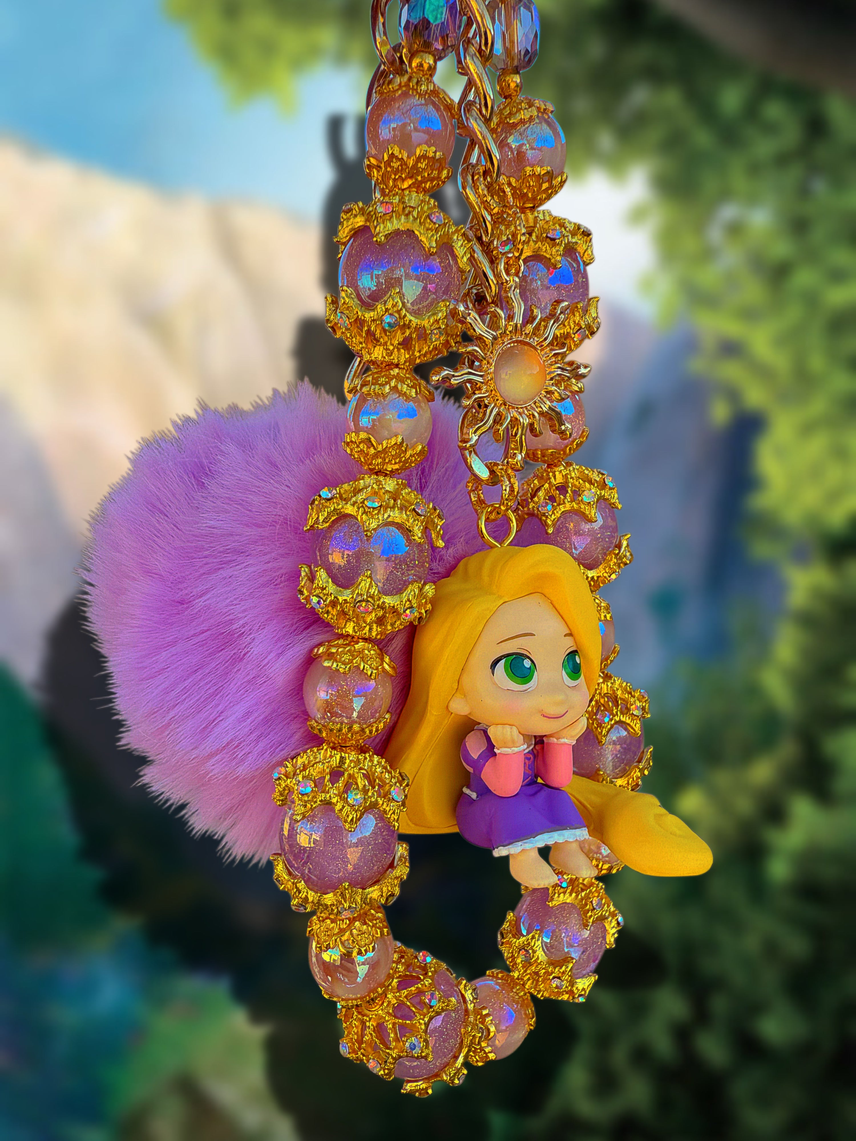 Rapunzel charm 💜