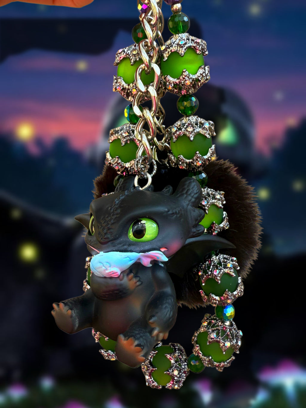 Toothless charm 🖤