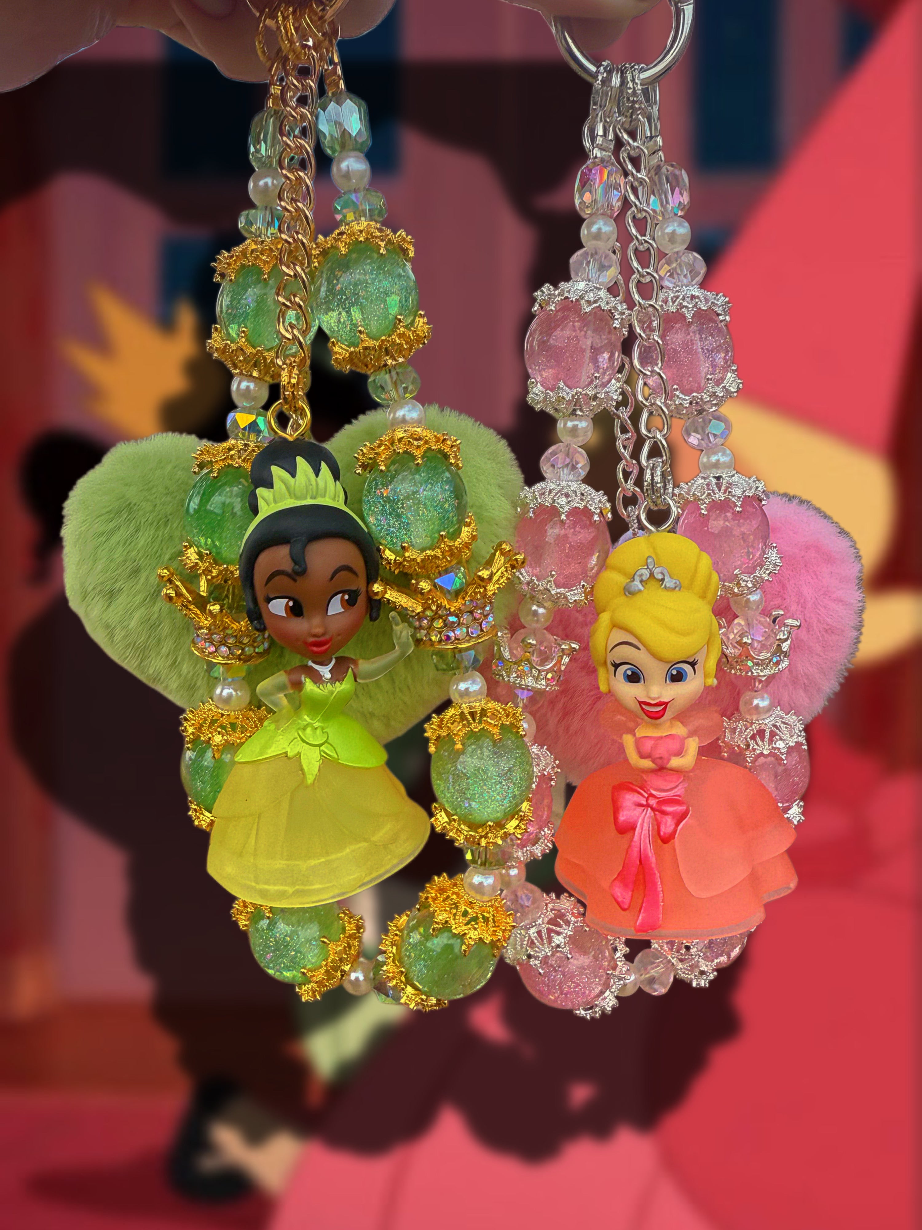 Tiana & Lottie charms ✨
