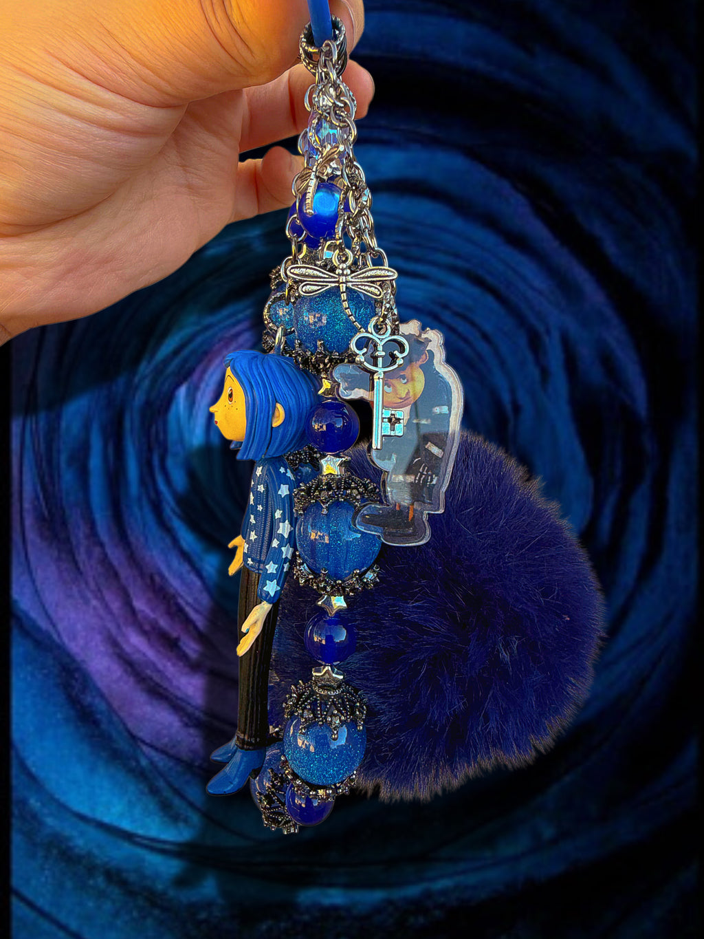 Coraline charms 💙🌀