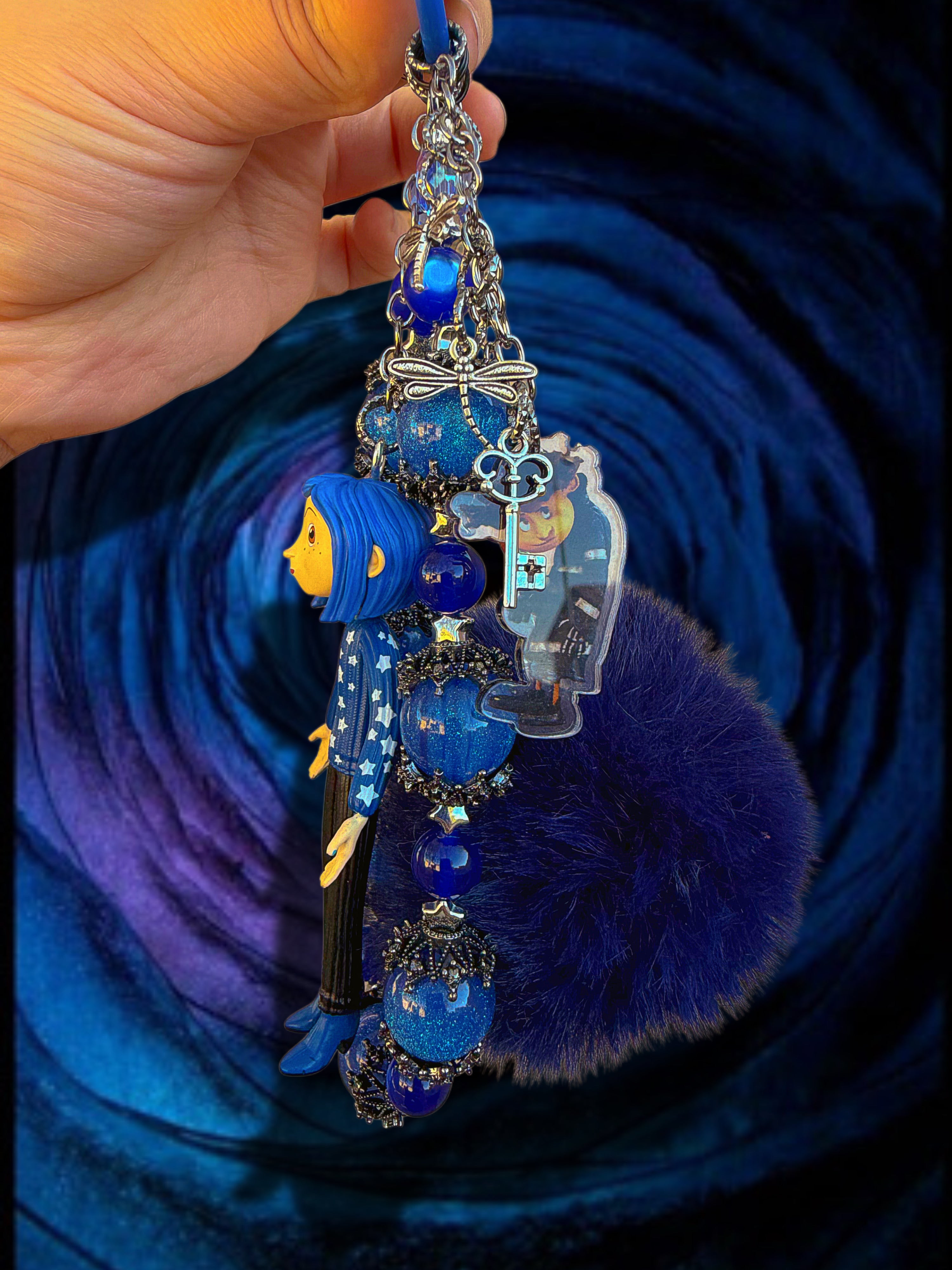 Coraline charms 💙🌀