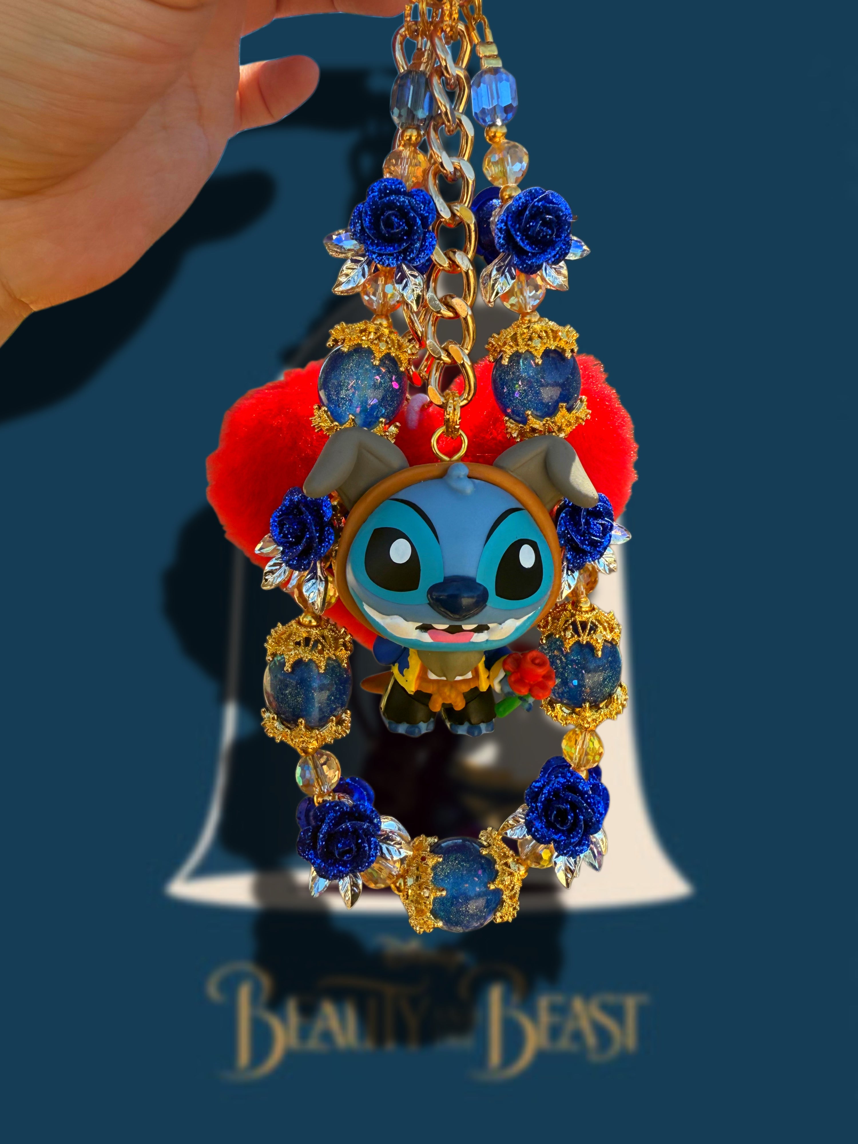 Stitch as beast charm 💙✨