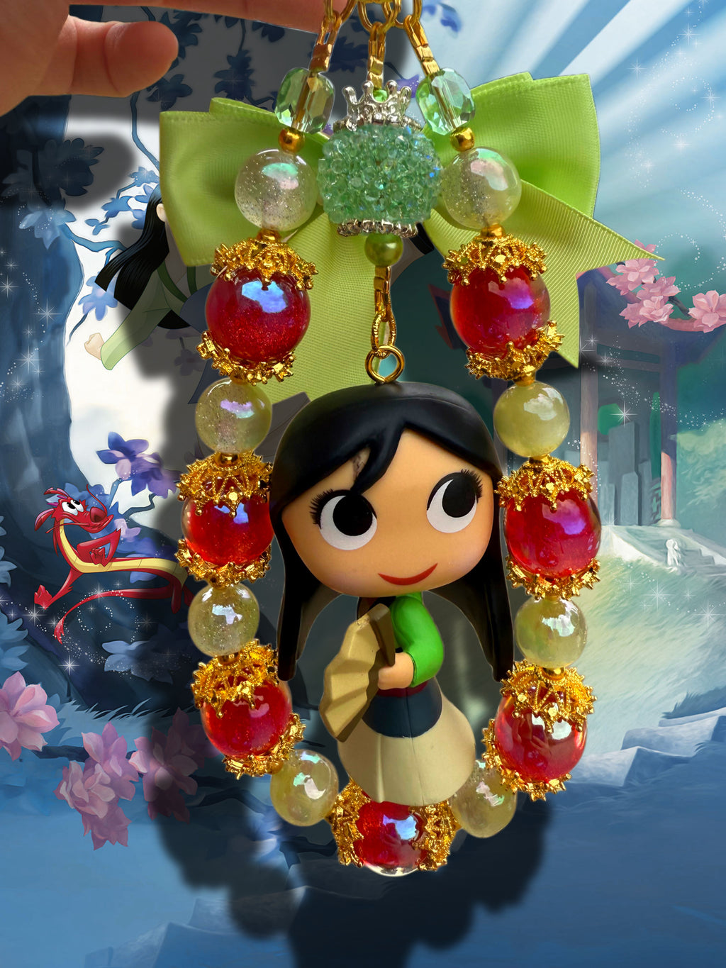 Mulan charm 💚✨