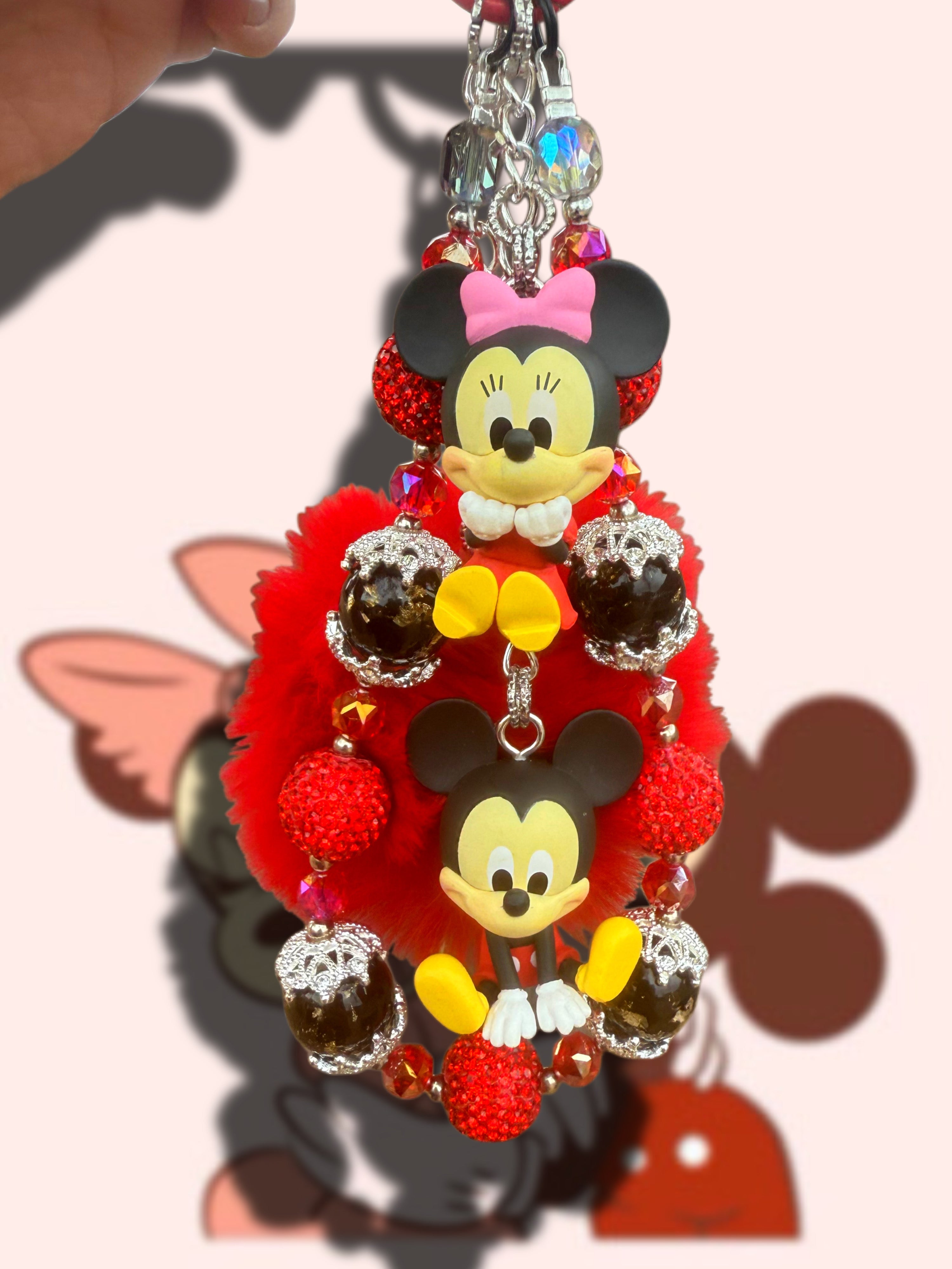 Minnie & Mickey charm ❤️